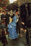 James Tissot The Bridesmaid, oil on canvas